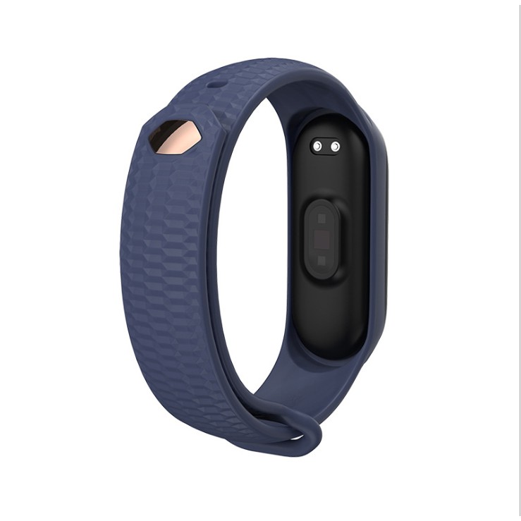 Dây đeo thay thế cho Xiaomi Miband 3 -4-5 MB11 dây sần