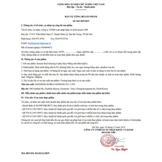 Kẹo Hồng sâm DAEDONG gói 250g