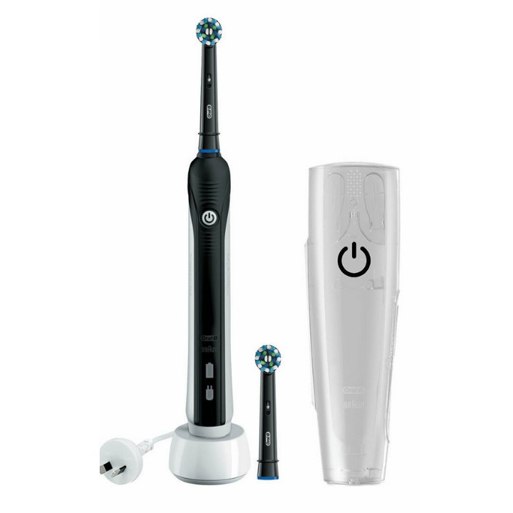 Bàn Chải Đánh Răng Điện Cao Cấp Oral B Pro 800 Electric Toothbrush 3D Action + Travel Case