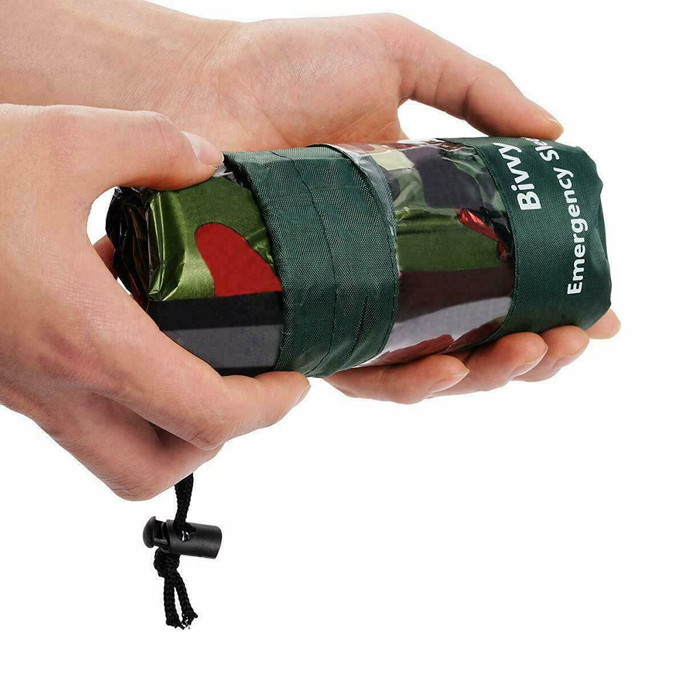 Túi ngủ sinh tồn đa năng chống thấm nước tiện lợi màu sắc rằn ri