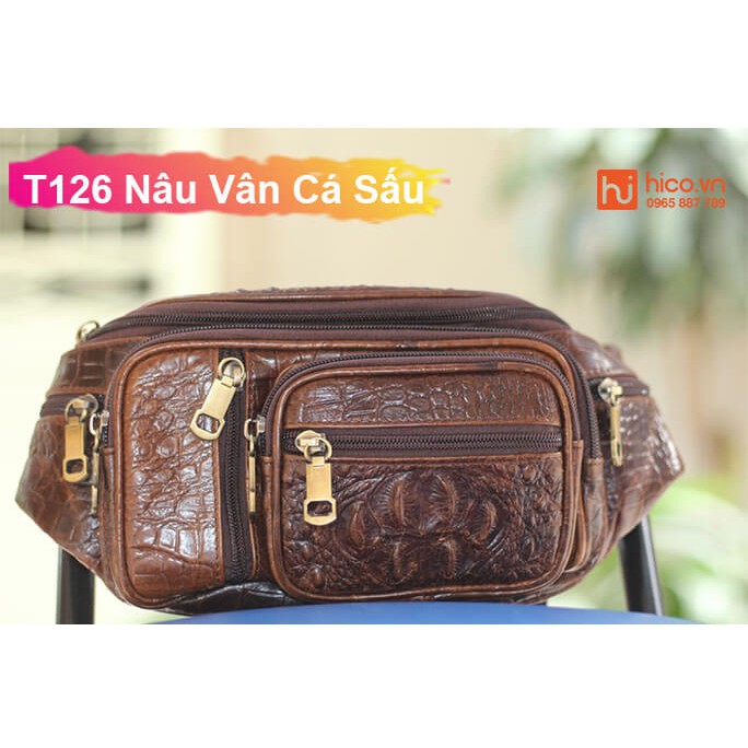 💝 TÚI ĐEO HÔNG DA BÒ T126 - MỚI LẠ & ẤN TƯỢNG - PHONG CÁCH NĂNG ĐỘNG TRẺ TRUNG | BigBuy360 - bigbuy360.vn