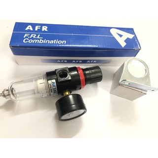 Bộ lọc khí đơn Airtac AFR 2000 có đồng hồ