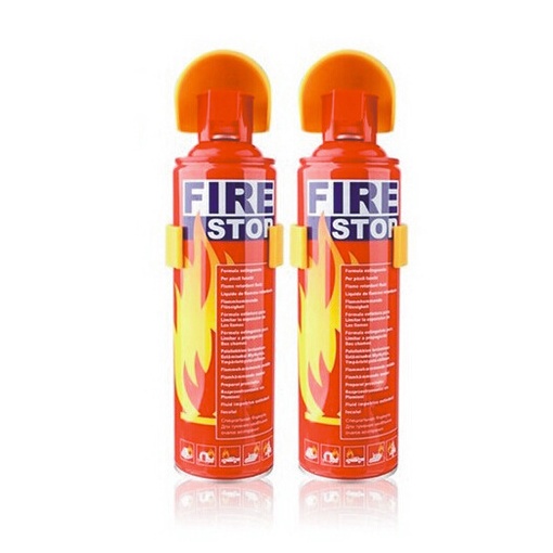 Bình chữa cháy cứu hỏa mini trên ô tô dung tích 500ml