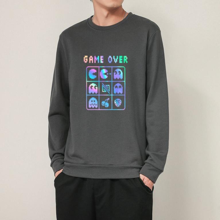 Áo Sweater Game Over Phản Quang, Aó Nỉ Dài Tay Nam Nữ Cá Tính - AS22 | BigBuy360 - bigbuy360.vn