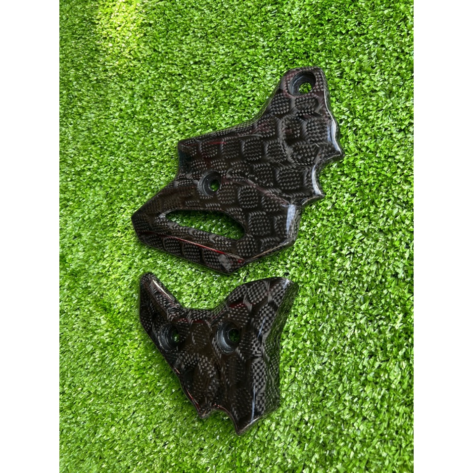 Nẹp Sườn RAIDER, SATRIA Chính Hãng ốp Carbon Fiber