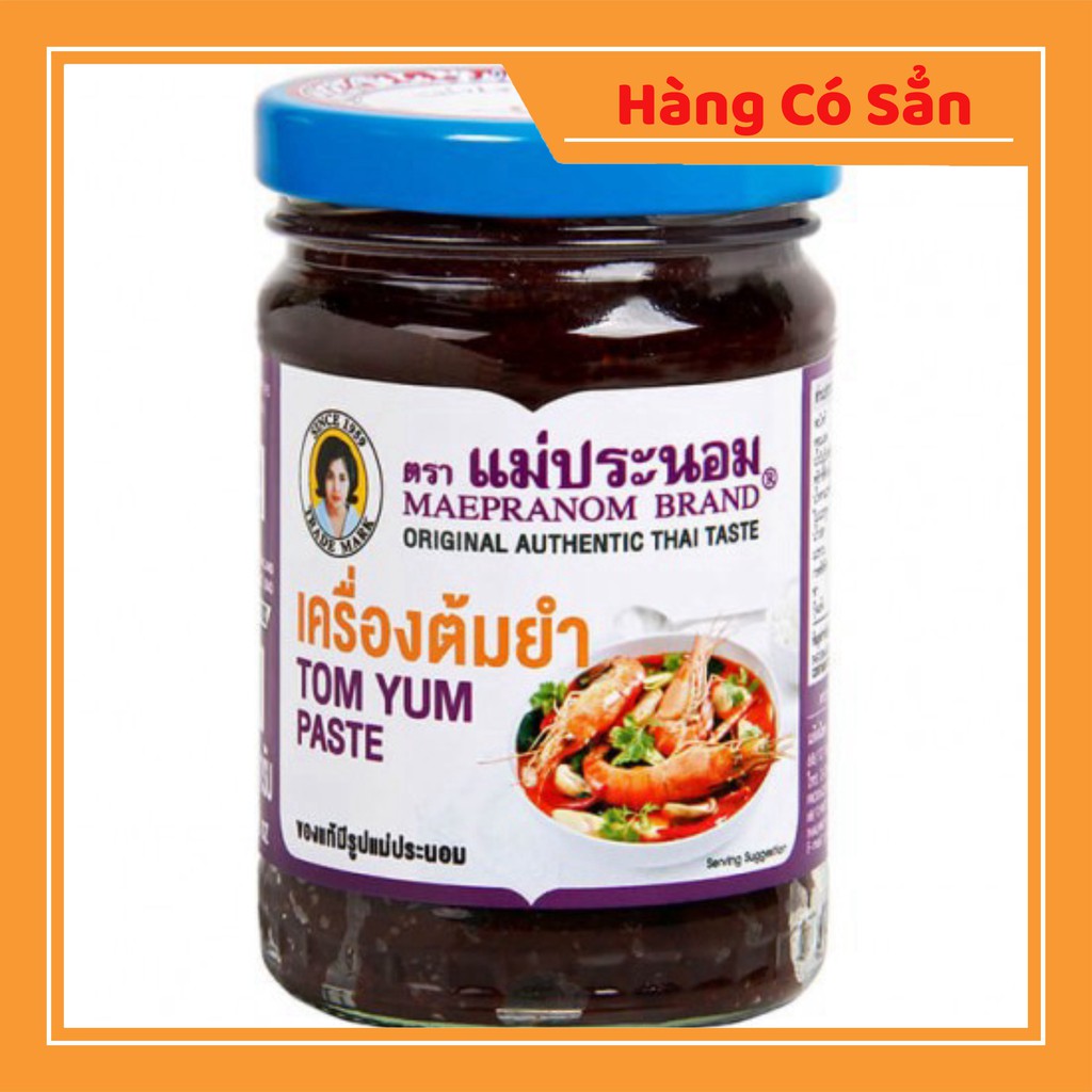 Sốt Lẩu Thái Tom Yum Paste Mae Pranom 114g [Có Sẵn]