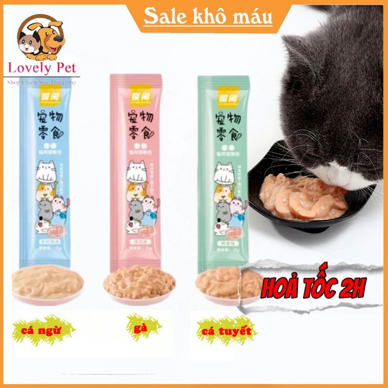 Súp thưởng cung cấp dinh dưỡng cho mèo Shizuka 15gr