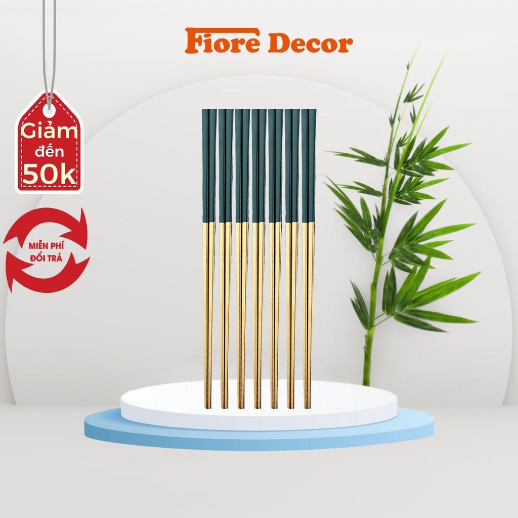Đũa ăn cơm , đũa inox 304 cao cấp Fiore