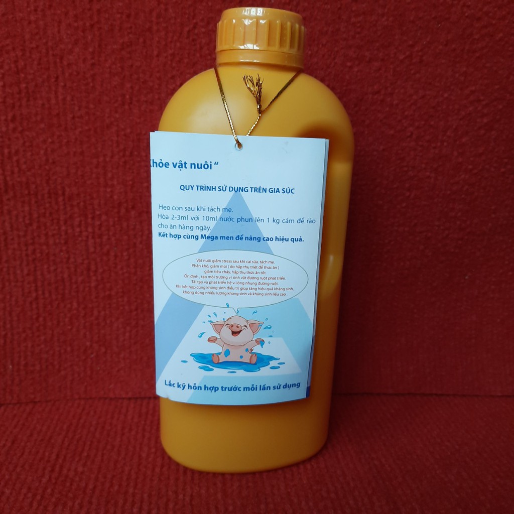 Men tiêu hóa,  hỗ trợ tiêu hóa Acid HỮU CƠ MEGACID L , thúc đẩy ăn tốt dùng trong chăn nuôi,