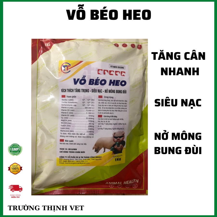 Hay ăn chóng lớn, bung mông, nở vai