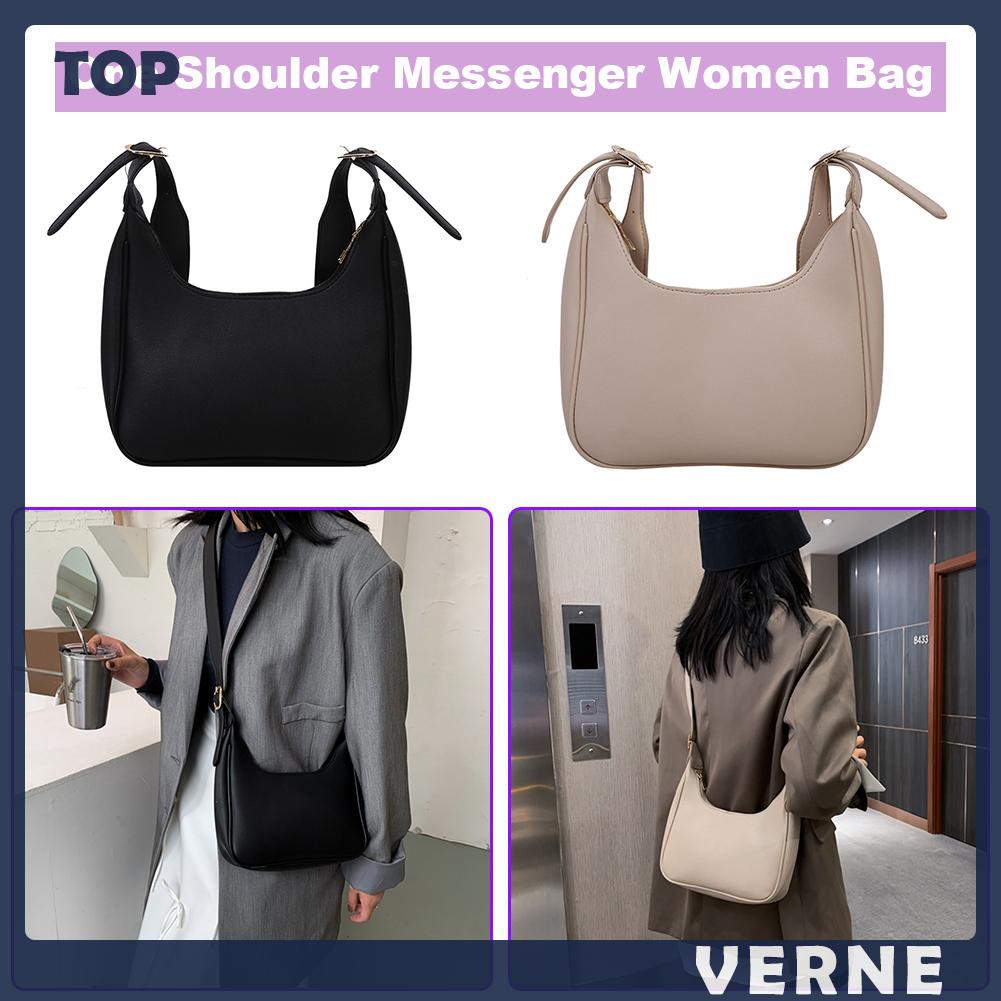 Túi Đeo Chéo Da Pu Thiết Kế Đơn Giản Cho Nữ