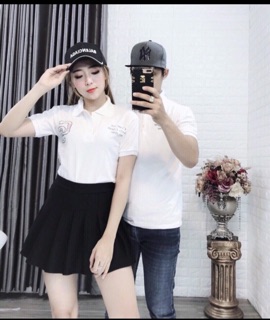 ÁO CỔ TRỤ MẶC CẶP