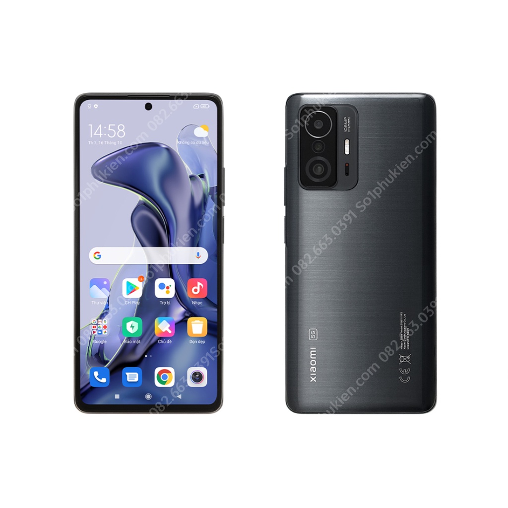 Miếng dán mặt lưng skin carbon Xiaomi Mi 11T