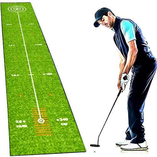 1. NEW 2022 - Thảm tập Putt nâng cao cho người chơi Golf, cho nhiều bài tập góc và khoảng cách - Loại 1