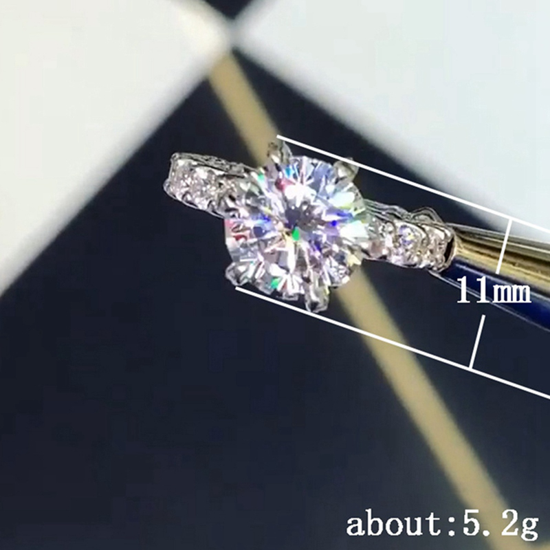 Nhẫn kim loại đính đá Vintage dành cho Nam Nữ