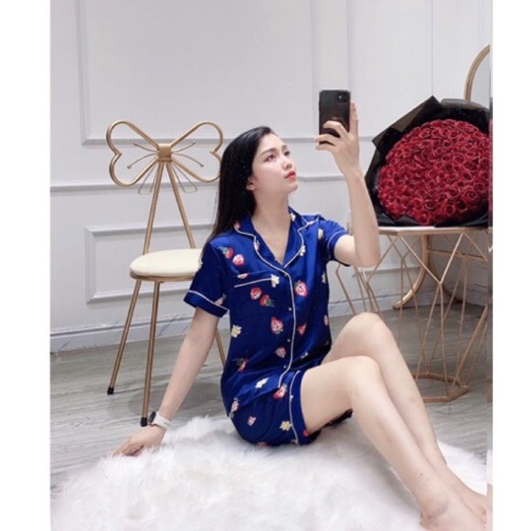 Bộ pijama lụa satin siêu mát 😘 | WebRaoVat - webraovat.net.vn