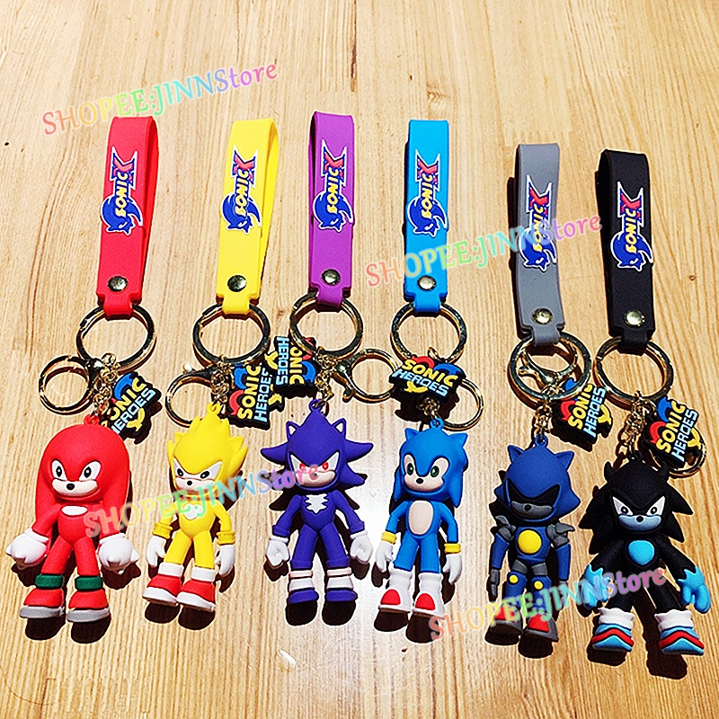 Móc khóa hình nhím Sonic dễ thương cho nam và nữ