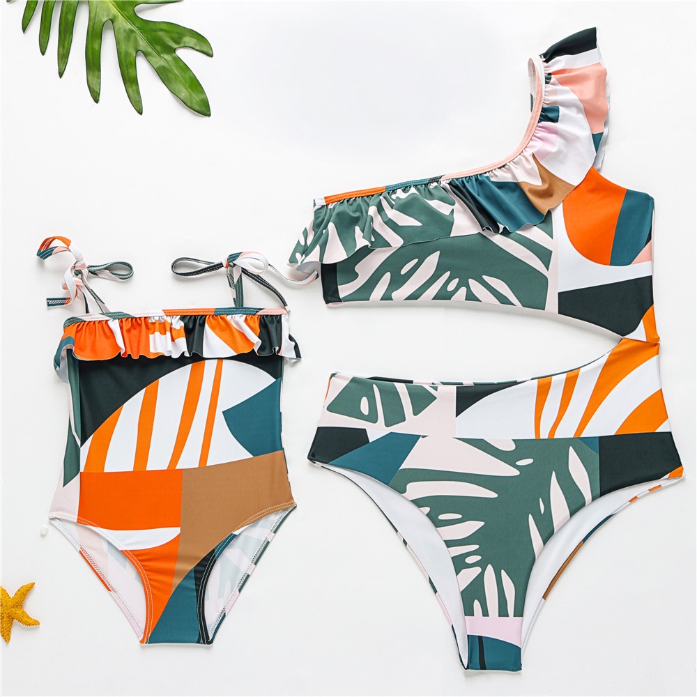 Bộ Đồ Bơi Bikini Cho Mẹ Và Bé