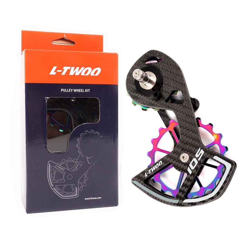 Bánh Răng Ròng Rọc 105 R7000 R8000 Bằng Sợi Carbon + Gốm OSPW R7000 Chuyên Dụng Cho Xe Đạp