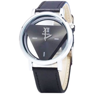 Đồng Hồ Nam Wilon 002 Dây Da (Đen)