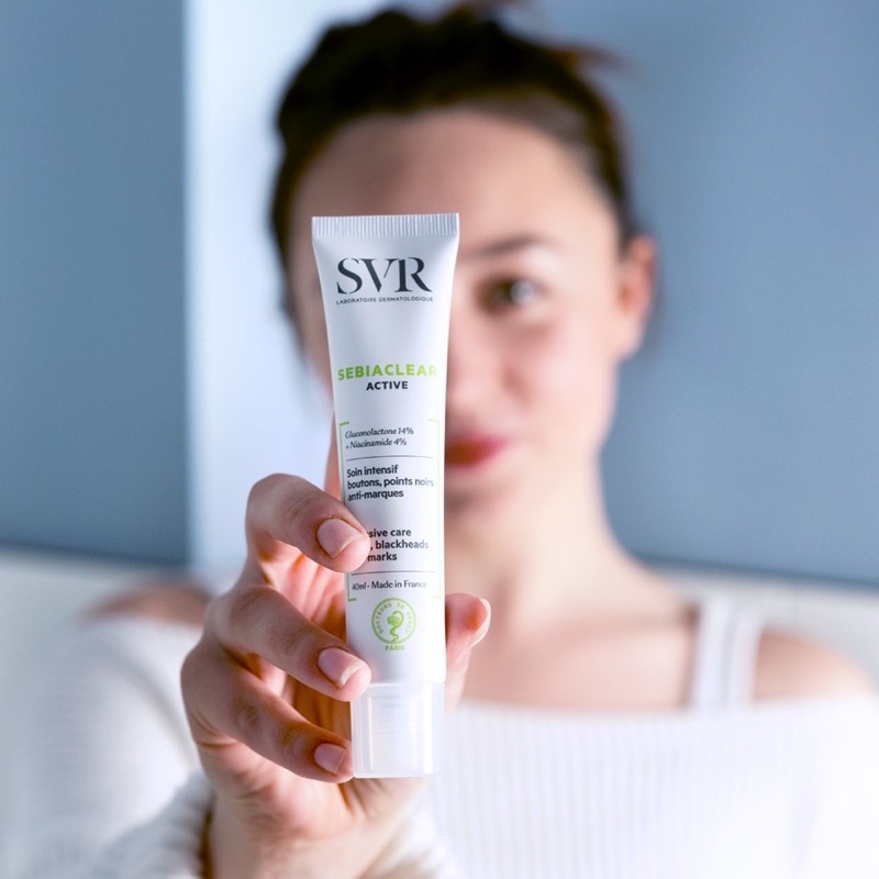 Kem Dưỡng Giảm Mụn, Kiểm Soát Dầu SVR Sebiaclear Active 40ml ( hàng công ty)