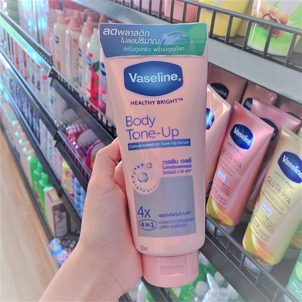 Dưỡng Thể Vaseline Trắng Da Ngày Đêm Bản Mỹ - Thái Các Loại