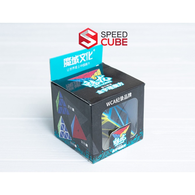 Rubik moyu meilong pyraminx carbon rubik tam giác moyu chính hãng - Speed Cube Shop