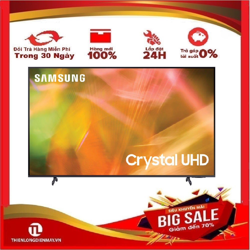 75AU8000 - Smart Tivi Samsung UHD 4K 75 inch UA75AU8000 Remote thông minh, Hệ Điều Hành Tizen OS, giao hàng miễn phí HCM