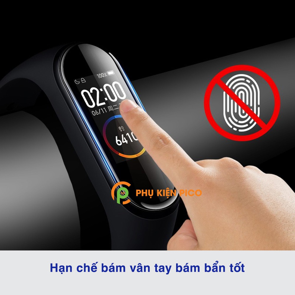 Dán màn hình Mi Band 4 / Mi Band 5 / Mi Band 6 full màn dẻo trong suốt PPF tự phục hồi vết xước