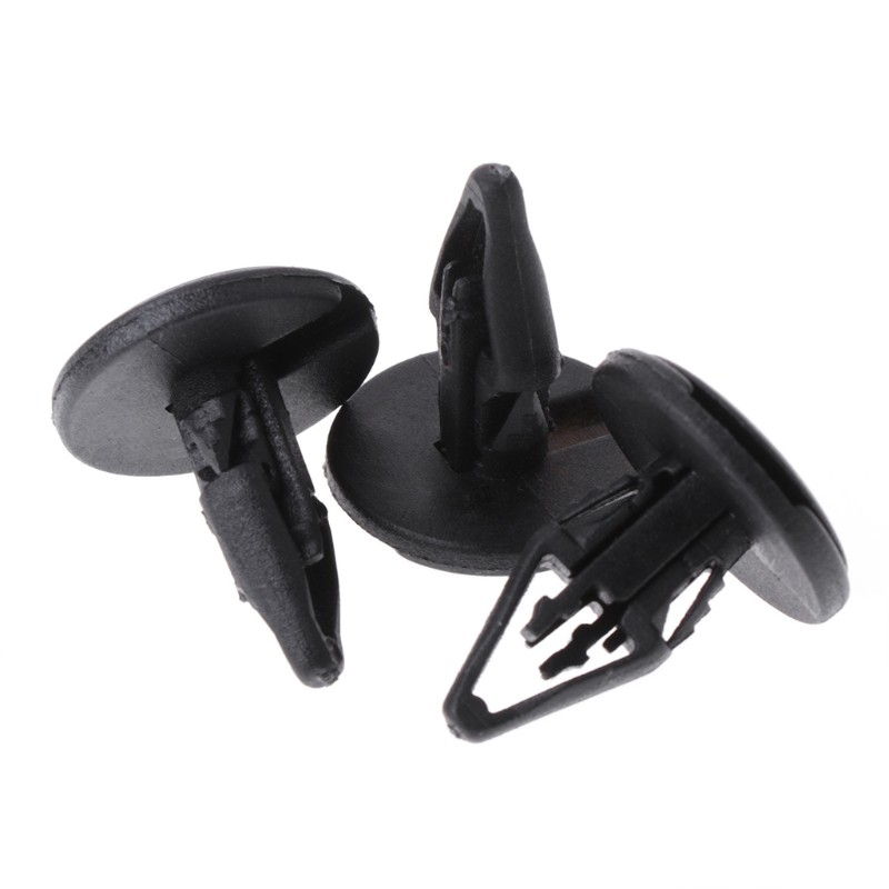 50 Pcs Car Fender Trunk Rivet Fastener Push Clips For Honda Renault Peugeot Citroen