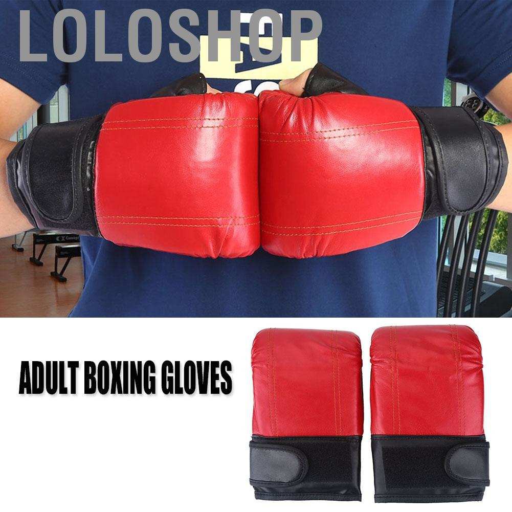 [Ready Stock] Đôi găng tay hỗ trợ boxing và Muay Thái dùng cho người lớn Sanda Fighting Boxing Boxing Training