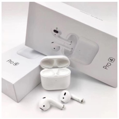 [Airpod Pro 4] Tai Nghe Blutooth 5.0 Airpod Pro 4 Định Vị, Đổi Tên, Cảm Biển Siêu Nhạy {BẢO HÀNH ĐỔI MỚI }