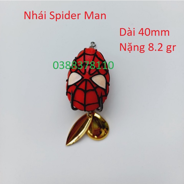 Mồi Câu Cá Spider Man