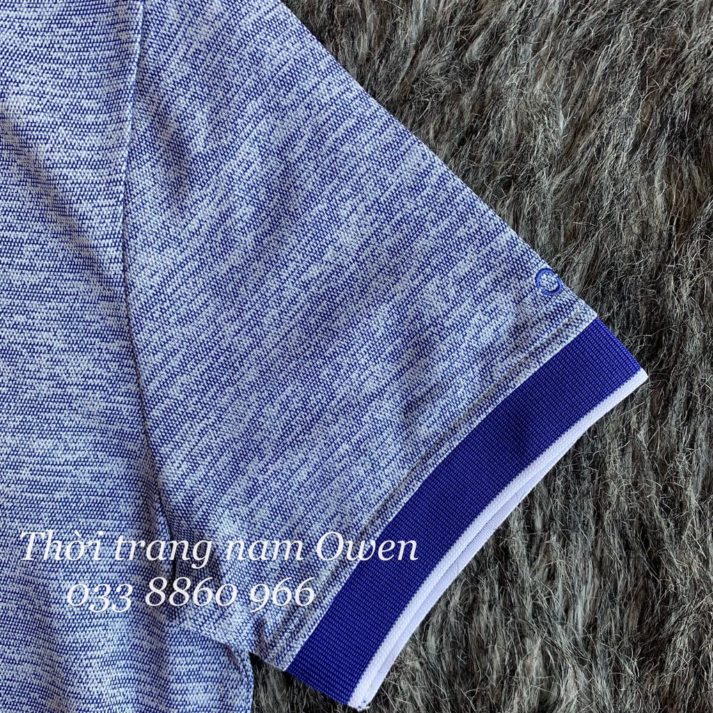 OWEN - Áo Polo ngắn tay nam Owen màu xanh 23061 - Áo thun nam ngắn tay có cổ