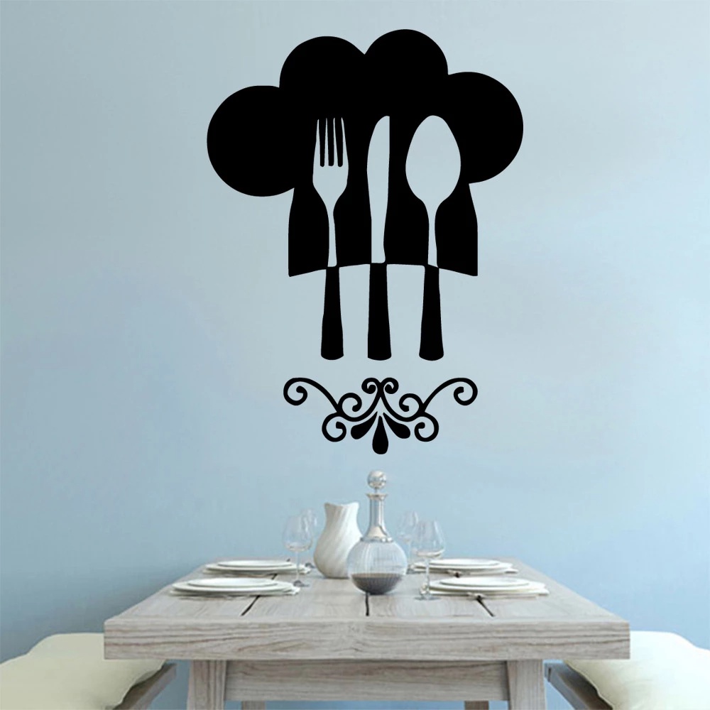 Decal trang trí nhà bếp, quán ăn, nhà hàng, tăng doanh thu, tạo điểm nhấn thu hút khách hàng (P2)