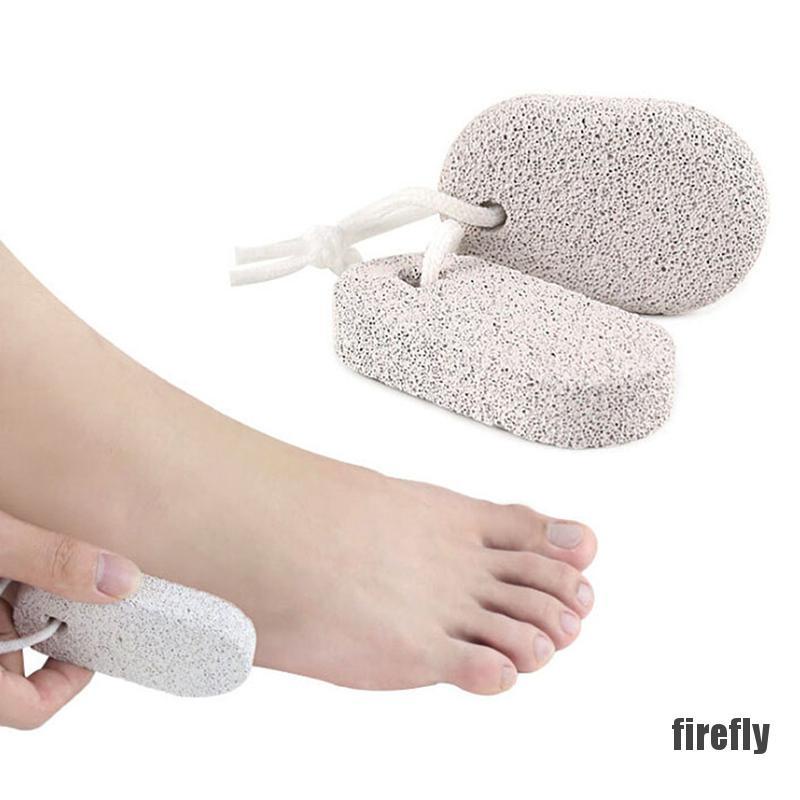 (Hàng Mới Về) Bàn Chải Gót Chân Tẩy Tế Bào Chết Bằng Đá Tự Nhiên Chăm Sóc Da Chân