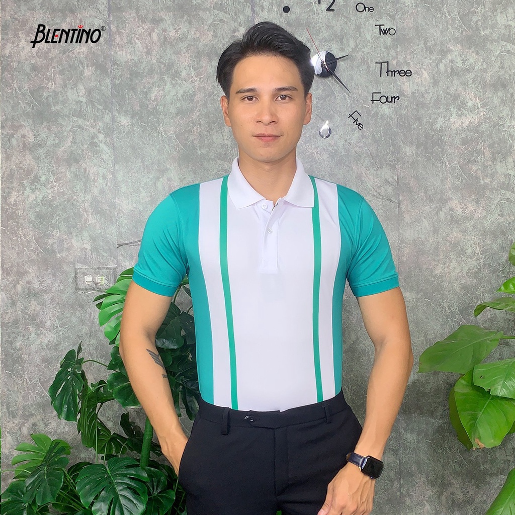 Áo Polo nam Blentino .Áo thun nam có cổ vải cotton da cá, thấm hút mồ hôi PL18-S | WebRaoVat - webraovat.net.vn