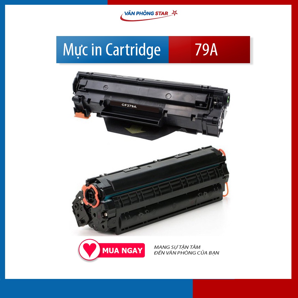 Hộp mực 79A Cartridge CF279A dùng cho Máy in HP Pro M12a, M12w, M26a, M26nw dung lượng 1.000 trang Bảo hành 1 đổi 1