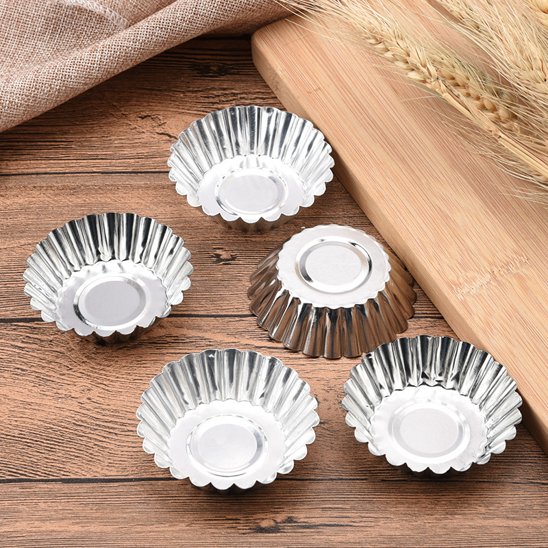 Bộ 10 Khuôn Làm Bánh Trứng Hình Ren Xinh Xắn