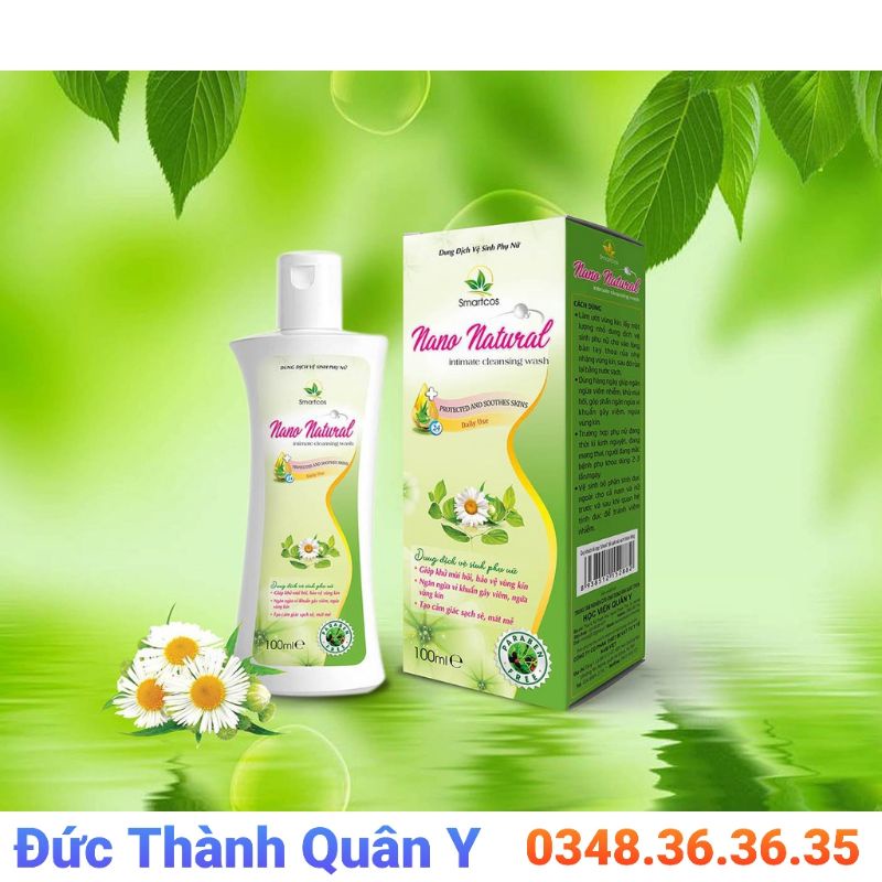 Dung Dịch Vệ Sinh Nano Natural (Dạng Rửa) - Học viện Quân Y