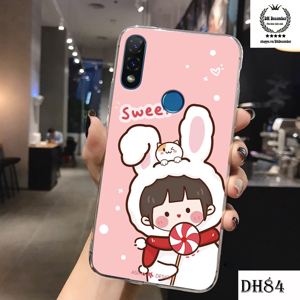 Ốp lưng Vsmart JOY 2 PLUS in hình 3D lucky, gấu Beer xinh xắn - KHÔNG NÊN BỎ LỠ