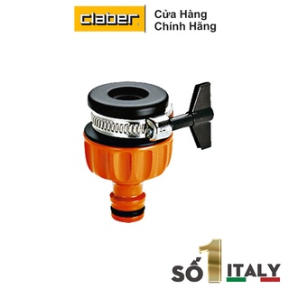 Khớp Nối Cổ Dê [Made In Italy] Claber 8525 nhựa ABS, nối vòi trơn phi 15-20mm, ngõ ra kết nối nhanh
