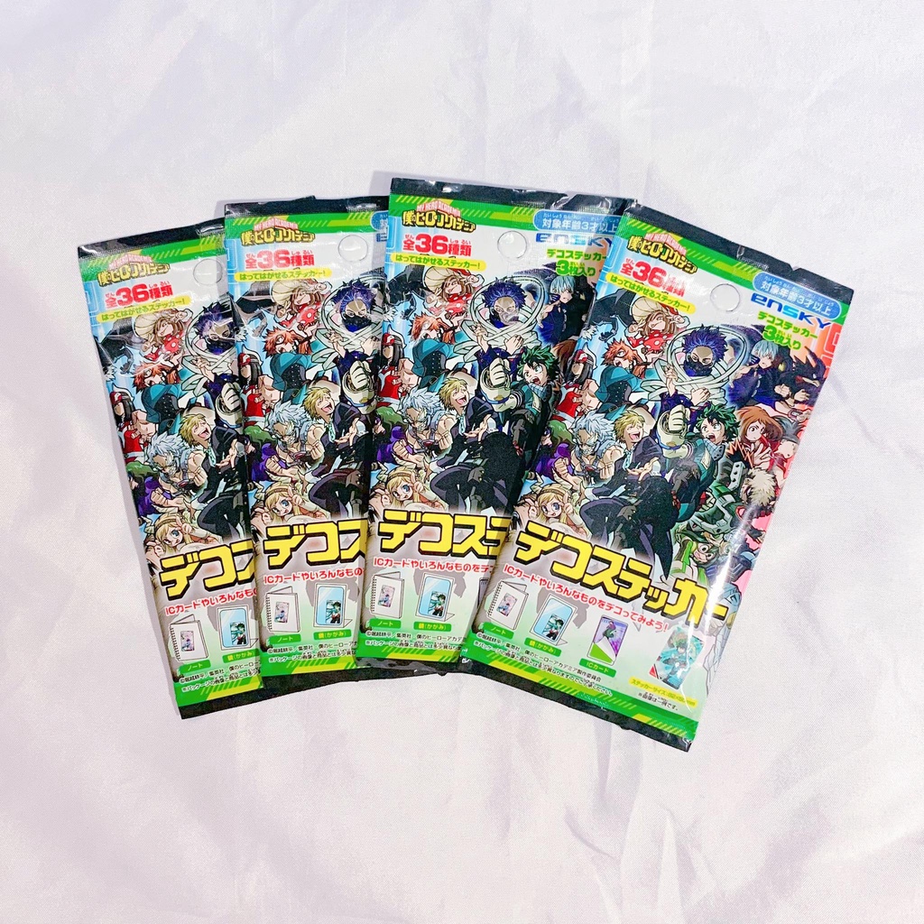 Gói thẻ sticker My Hero Academia/Boku no Hero Academia (Học Viện Siêu Anh Hùng)