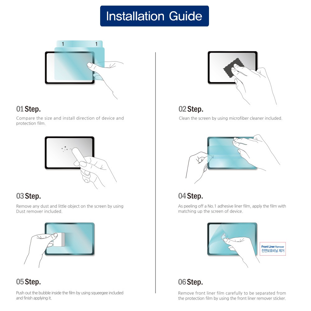 Miếng Dán Bảo Vệ Màn Hình Cho Galaxy Tab S8 / S7 / S6 / S5E / FE