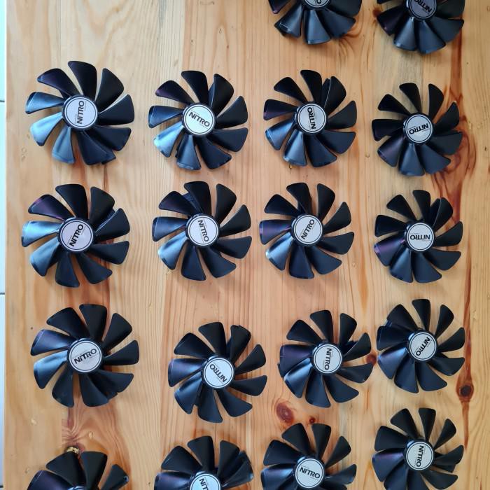 Mô hình quạt Sapphire Nitro Rx570/580