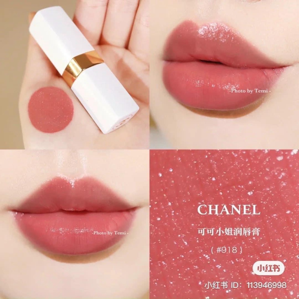 Son dưỡng có màu Chanel Rouge Coco Baume 914, 916, 918, 920, 922, 924