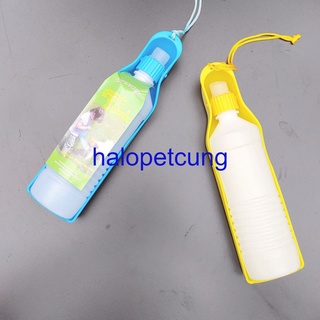 [Ảnh thật] Bình Nước Du Lịch Cho Chó Mèo 500ml