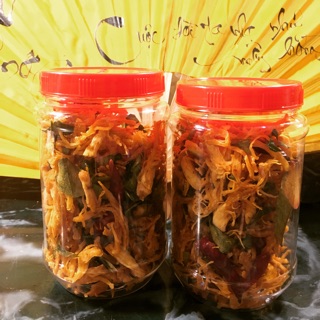 [SẢN PHẨM MỚI] KHÔ GÀ LÁ CHANH 150g