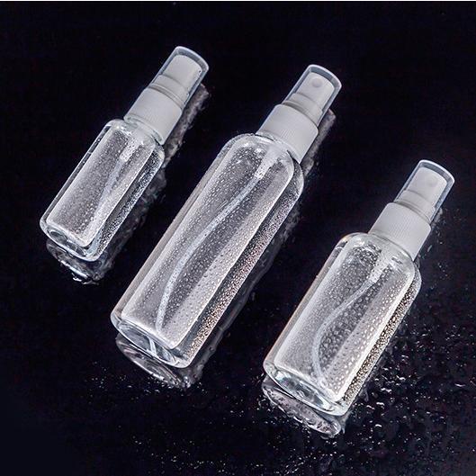 Bộ chiết mỹ phẩm / Chai Nhựa Rỗng Dạng Xịt Dung Tích 100ml Đựng Dầu Gội Khi Đi Du Lịch