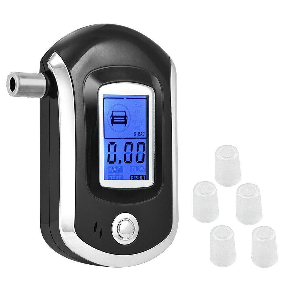 Máy Đo Nồng Độ Cồn Kỹ Thuật Số Thiết Kế Nhỏ Gọn Có Màn Hình LCD Thời Trang